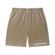 Unisex Vintage Wash Sunfade Waffle Raw Hem Shorts