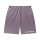 Unisex Vintage Wash Sunfade Waffle Raw Hem Shorts